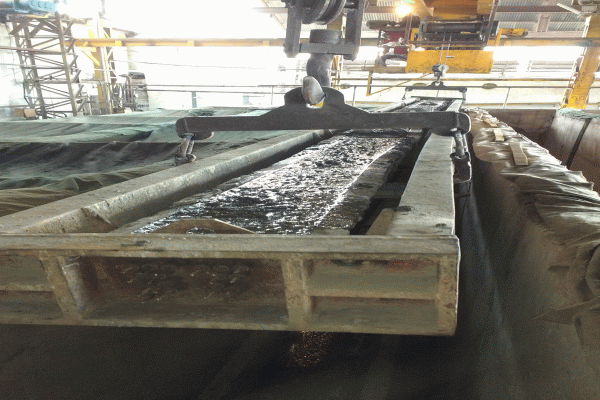 INDUSTRIAL VISITS: Precast sleepers manufacturing yard Manthralayam